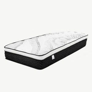 Laura Hill Double Mattress Bed Size Euro Top Topper 5 Zone Spring Foam 32cm

This luxurious mattress features a plush and soft Euro top layer, as well as high density foam for optimal comfort. With top-of-the-line technology and a premium construction, it guarantees a peaceful and rejuvenating sleep every night. It boasts an innovative design with 6 working turns and hypoallergenic material, making it a perfect five-star choice for an undisturbed night's rest.