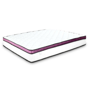 Laura Hill King Mattress Visco Cool Gel Infused Memory Foam Euro Top Pocket Spring 30cm

Experience ultimate comfort and luxury every night with Laura Hill Bedding's Visco Cool Gel Infused Memory Foam King Mattress. Utilizing innovative technology, this 30cm Euro top pocket spring mattress boasts a soft quilting layer and hypoallergenic material for a peaceful and uninterrupted sleep experience. Experience five-star quality and unmatched relaxation with every sleep.