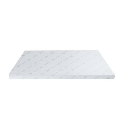 Giselle 8cm Memory Foam Mattress Topper Gel Egg Crate Foam Bamboo Single