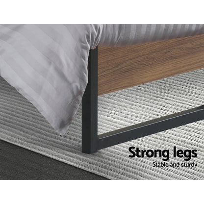 Artiss Bed Frame Metal Bed Frame Bed Base OSLO - Single