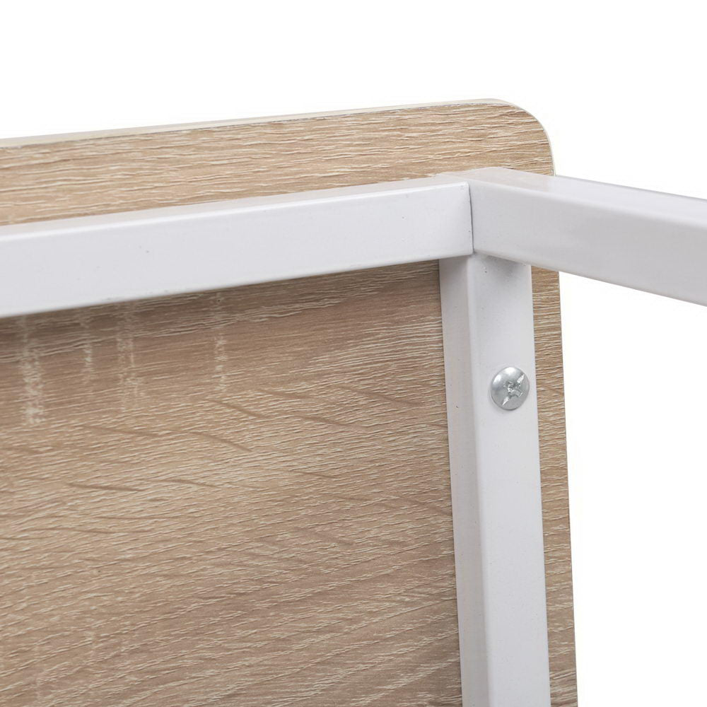 Artiss Minimalist Metal Desk - White