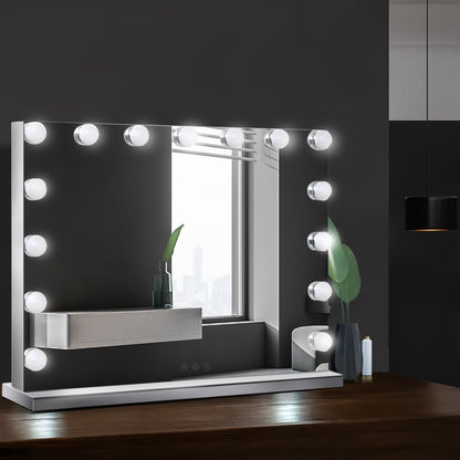 Makeup Mirror With 15 LED Lights | 58cm x 46cm