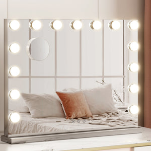 Makeup Mirror With 15 LED Lights | 58cm x 46cm
