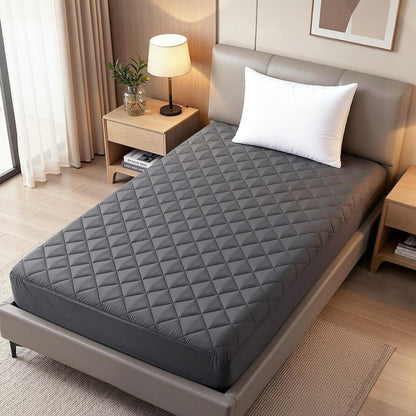 Giselle Water - Resistant Mattress Protector Microfiber 35cm 360° Fit Single - Factory Direct Shop
