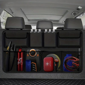 Multifunctional Car Backseat Organizer

Keep your car organized with this multifunctional car backseat organizer. Designed for easy hanging and storage, this organizer offers multiple compartments to hold everything from bottles to toys, ensuring your car remains neat and clutter-free. Whether you need extra storage for emergency items or daily essentials, this organizer is perfect for keeping everything within reach.