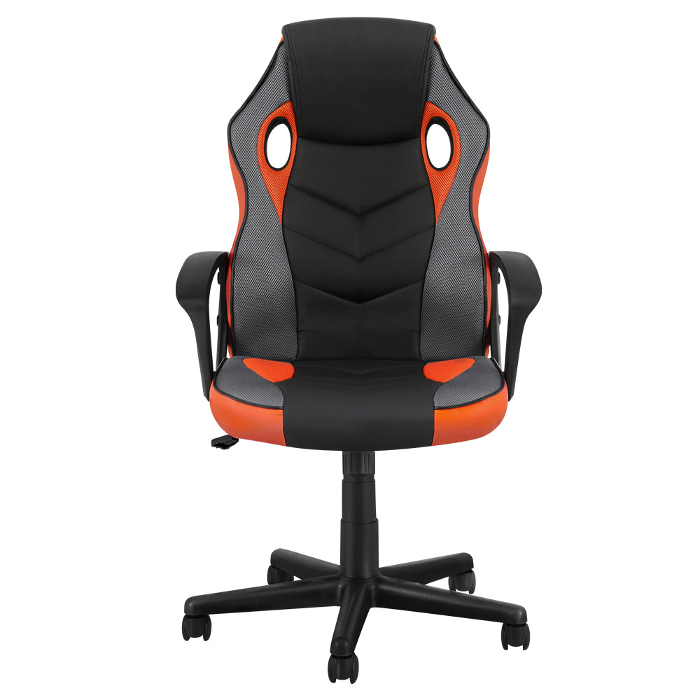 Artiss Gaming Chair Executive Racing High Back - Orange