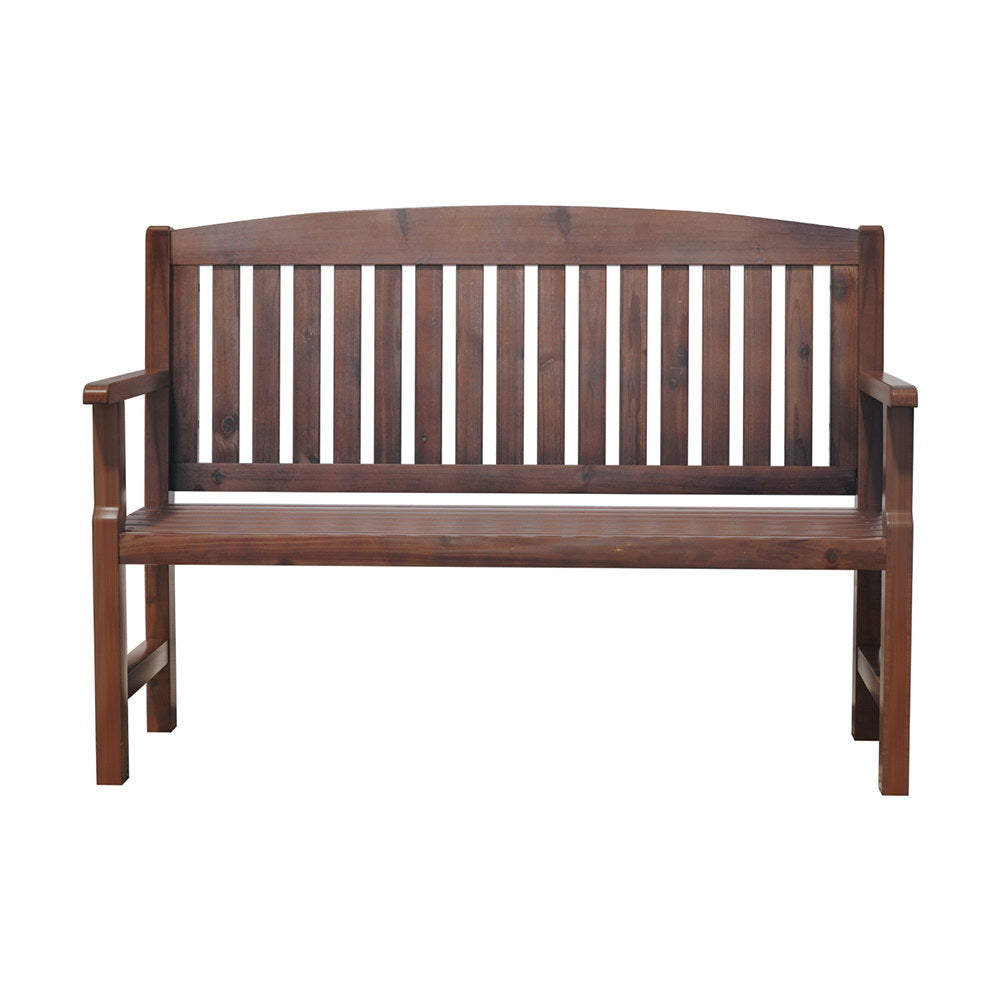 Gardeon Outdoor Garden Bench Seat Wooden Chair Patio Furniture Timber Lounge