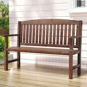 Gardeon Outdoor Garden Bench Seat Wooden Chair Patio Furniture Timber Lounge