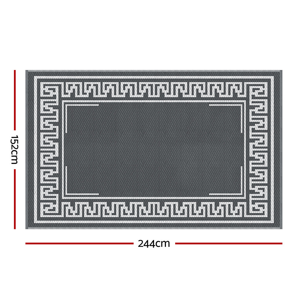 Gardeon Outdoor Rugs 152x244cm Large