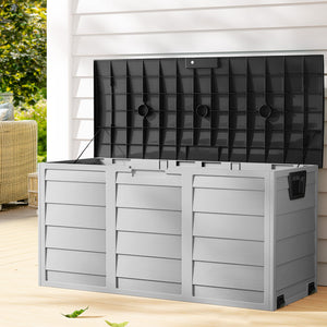 290L Outdoor Storage Box - Black