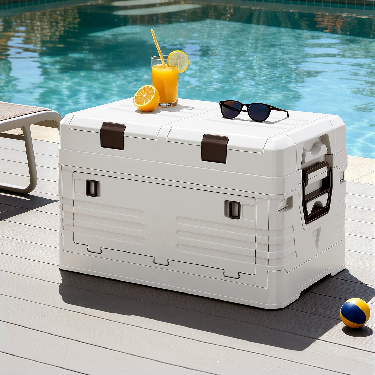 Gardeon 40L Outdoor Storage Box Foldable Camping Collapsible Bins Organizer - Factory Direct Shop