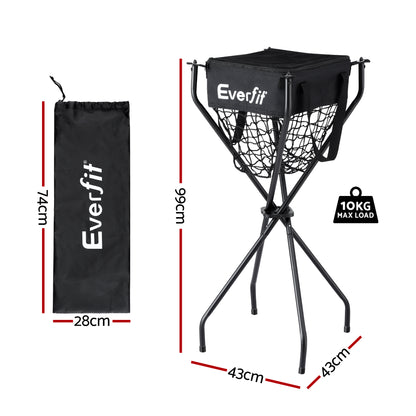 Everfit Portable Ball Cart Foldable Pickleball Tennis Baseball Softball - Factory Direct Shop