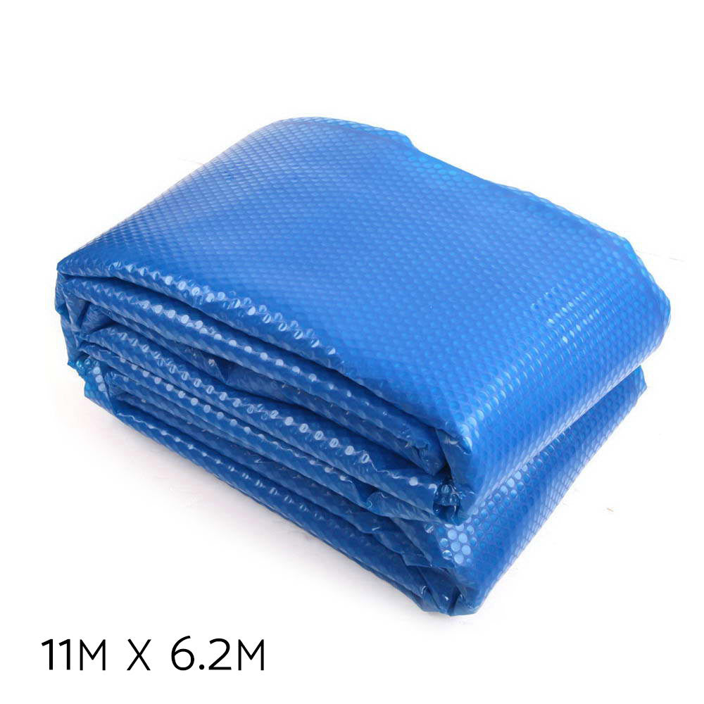 Aqua buddy 11X6.2M Solar Swimming Pool Cover Blanket Isothermal 400 Micron