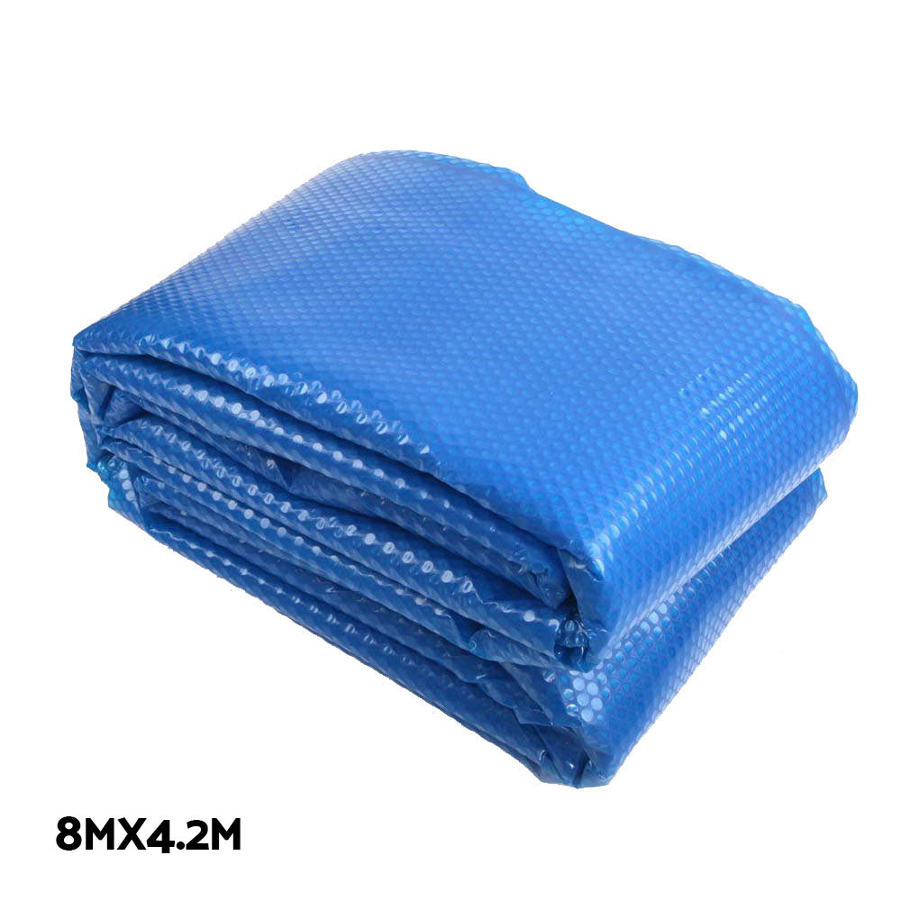 Aqua buddy Solar Swimming Pool Cover Blanket Roller Wheel Adjustable 8X4.2M