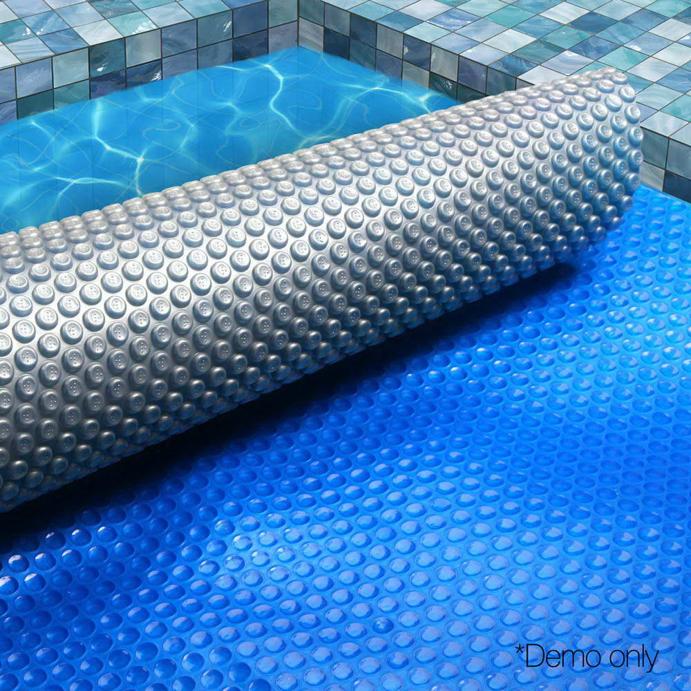 Aqua buddy 8M X 4.2M Solar Swimming Pool Cover 500 Micron Outdoor Blanket