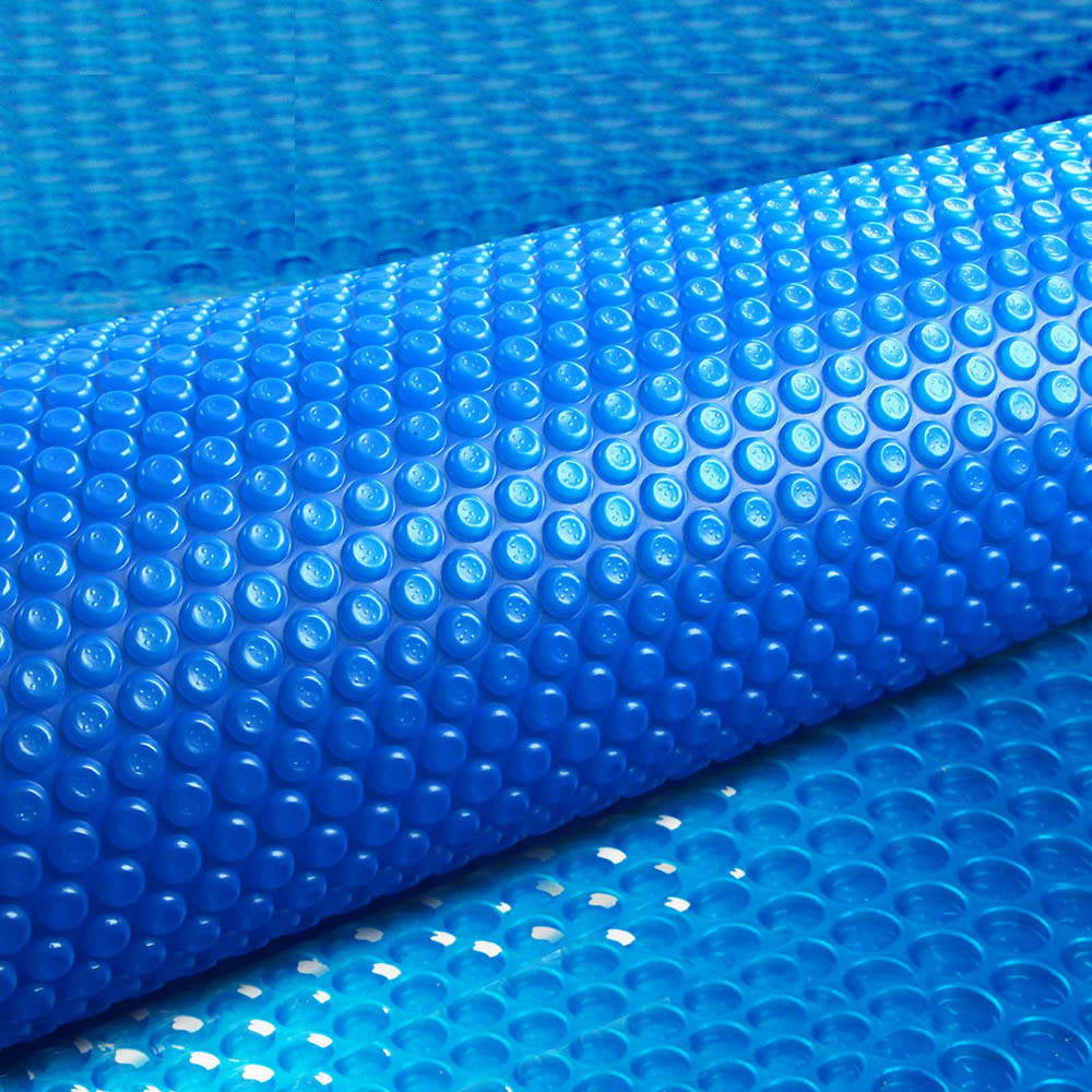 Aqua buddy 8M X 4.2M Solar Swimming Pool Cover 400 Micron Outdoor Bubble Blanket