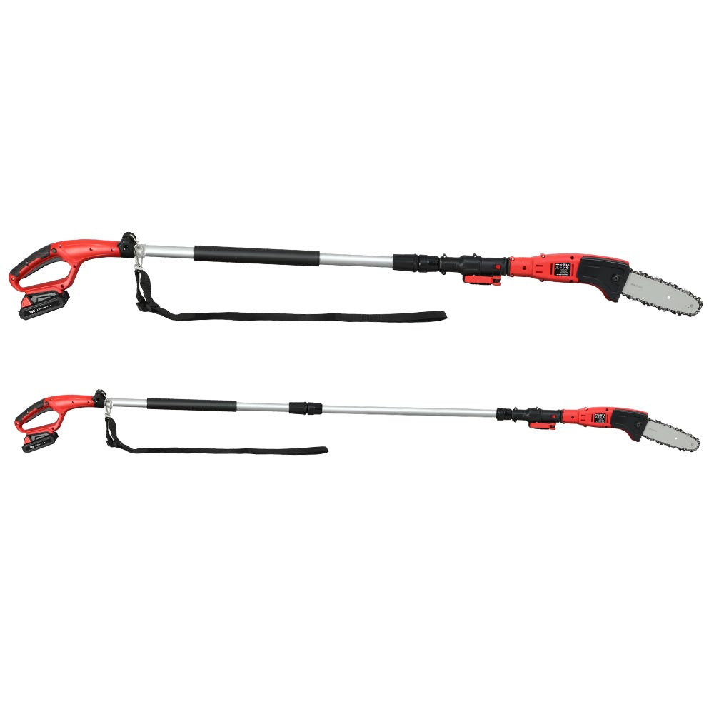 Giantz Chainsaw Cordless Pole Chain Saw 20V 8inch Pruner Battery 2.7m Long Reach