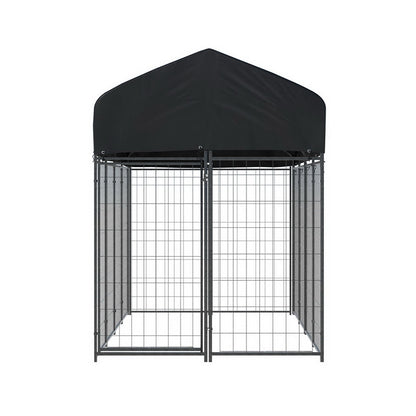 i.Pet Dog Kennel Extra Large Metal Backyard