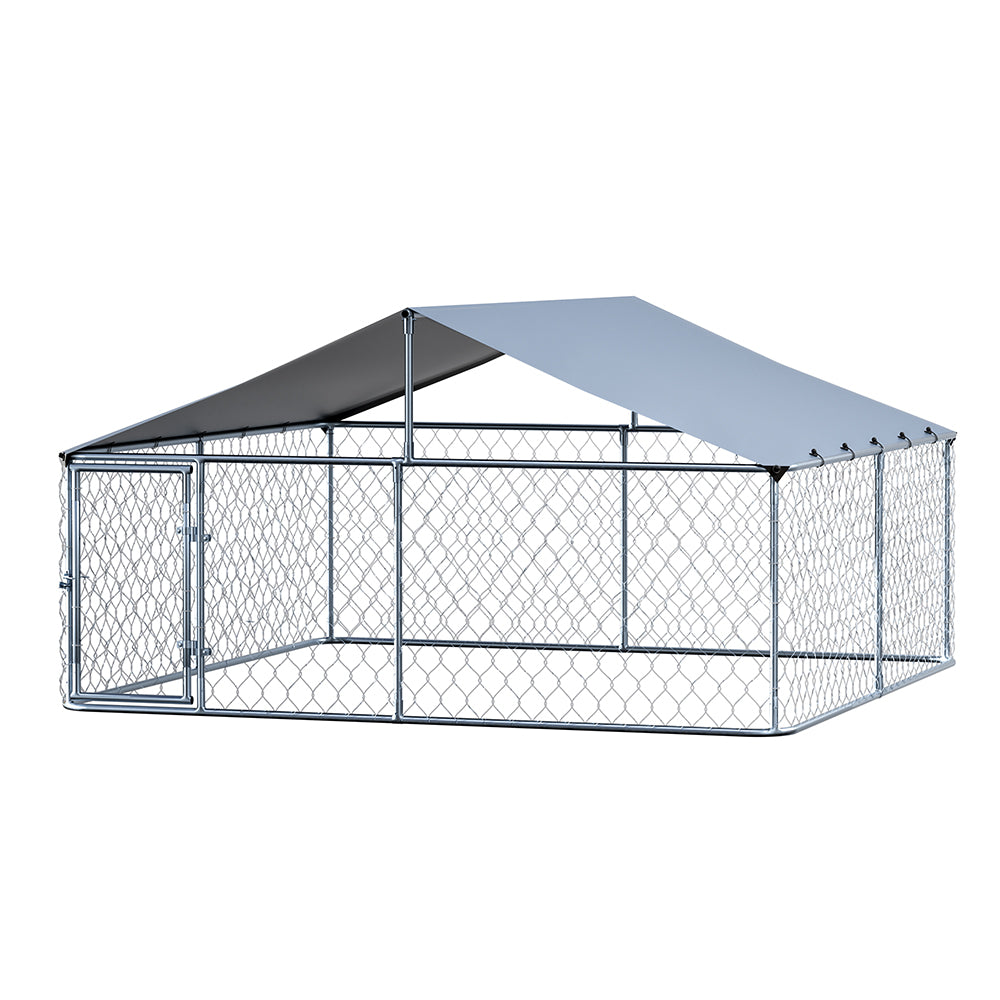 i.Pet Dog Kennel Large XXL Outdoor Enclosure With Roof
