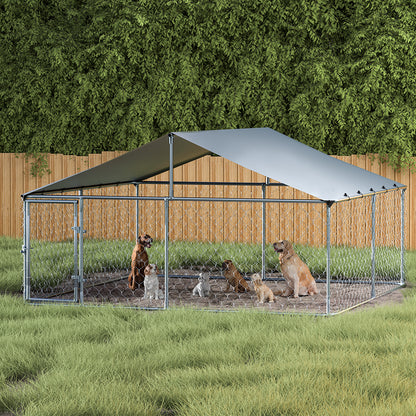 i.Pet Dog Kennel Large XXL Outdoor Enclosure With Roof
