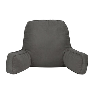 Giselle Reading Pillow Back Rest Lumbar Support Cushion Grey