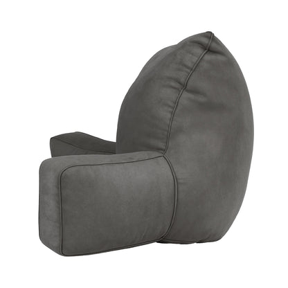 Giselle Reading Pillow Back Rest Lumbar Support Cushion Grey