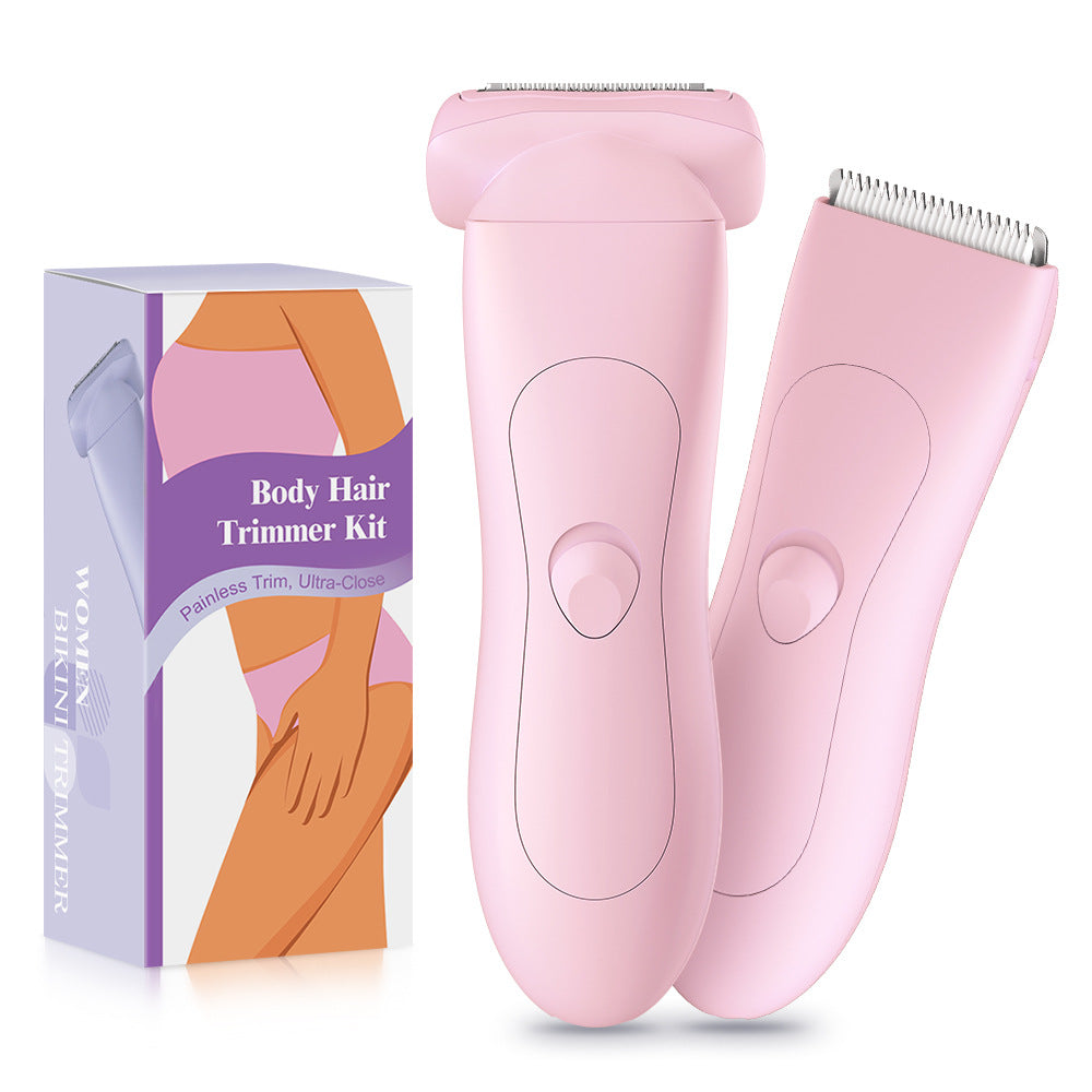 Gentle &amp; Precise Hair Removal Solution

Experience smooth, comfortable hair removal with this versatile Electric Body Hair Trimmer Kit, specifically designed for women. Ideal for trimming hair on legs, arms, underarms, and the delicate bikini area, this tool offers a painless and ultra-close trim for beautifully smooth skin.