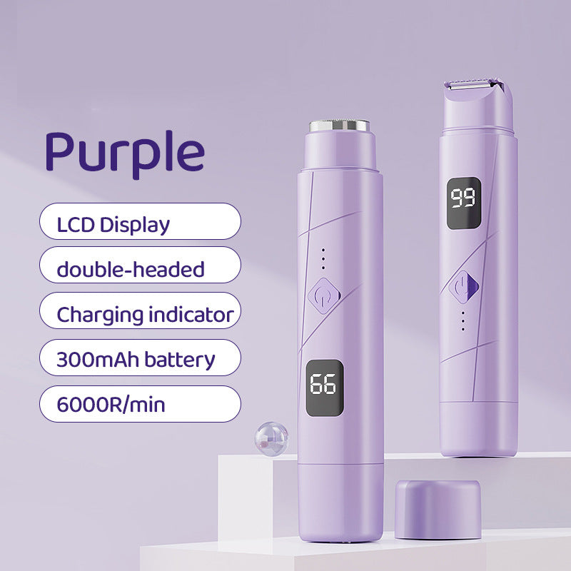 Portable Wireless Electric Hair Remover

Experience smooth and precise shaving with our Dual-Head Rechargeable Mini Shaver. Designed for women, this portable device ensures efficient and safe hair removal for sensitive areas, including private zones.