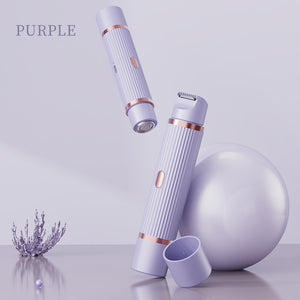 Women's Double-Headed Electric Shaver - Painless Hair Removal &amp; Trimmer

Experience smooth, flawless skin with our Women's Double-Headed Electric Shaver, designed for effortless hair removal. This innovative painless hair remover features a dual-head design with a shaving blade and short blade trimmer, perfect for private areas, underarms, and the whole body. Its safe, skin-friendly technology ensures no black spots or irritation, making it a must-have for every beauty routine.