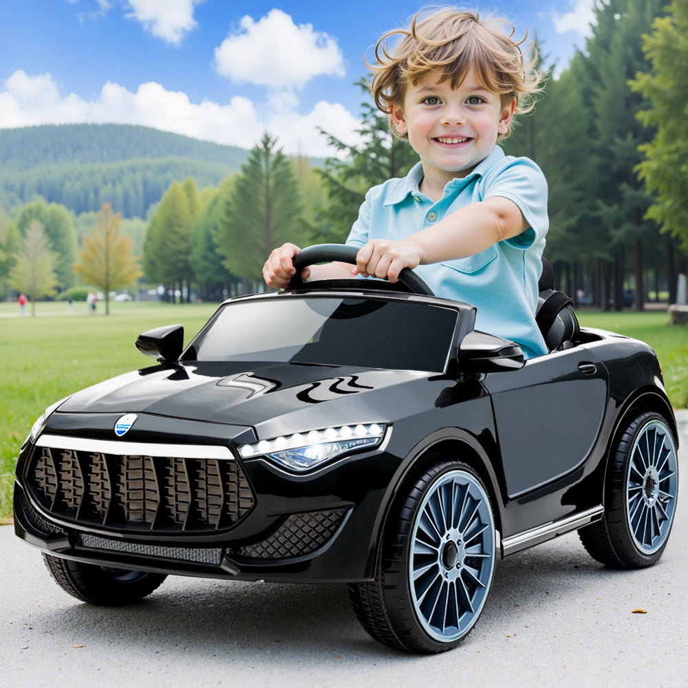 Rigo Maserati Kids Ride On Car - Black