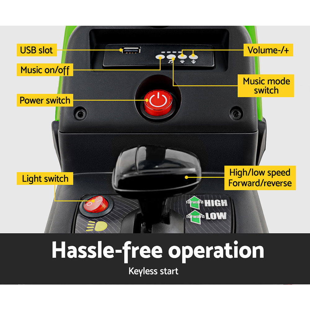 Control panel of a piece of equipment with labeled buttons and features on a white background.