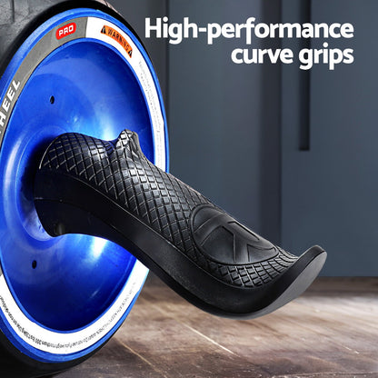 Everfit Ab Roller Carver Automatic Rebound Abdominal Wheel Home Gym Workout

Sculpt and strengthen your core with the Everfit Ab Roller. This automatic rebound abdominal wheel offers an intense workout for your home gym. Build strong abs and improve overall fitness with this black and blue ab roller.