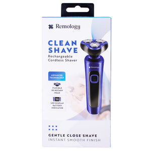 Remology Clean Shave Rechargeable Cordless Shaver

Remology Clean Shave offers efficient, precise shaving while on-the-go. The versatile 3D rotary head easily tackles all hair types without irritating the skin. This cordless, compact shaver comes with a hygienic cap, perfect for traveling.