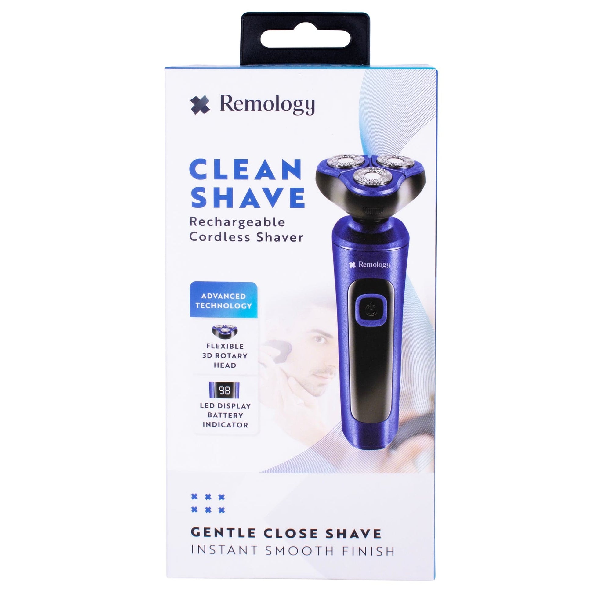 Remology Clean Shave Rechargeable Cordless Shaver

Remology Clean Shave offers efficient, precise shaving while on-the-go. The versatile 3D rotary head easily tackles all hair types without irritating the skin. This cordless, compact shaver comes with a hygienic cap, perfect for traveling.