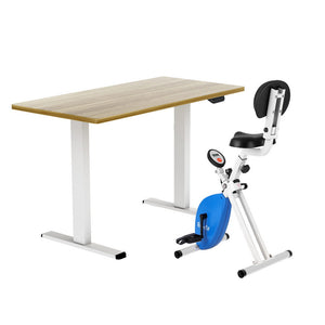 Under Desk Exercise  Bike With Standing Desk Automatic  on a white background