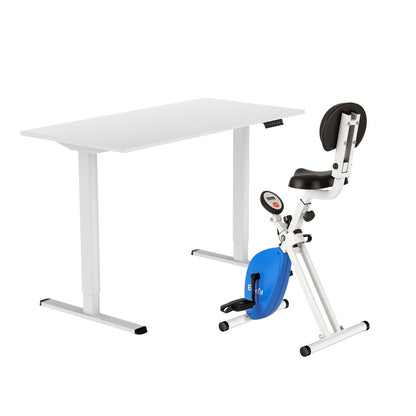 Under Desk Exercise  Bike With Standing Desk Automatic attached on a white background