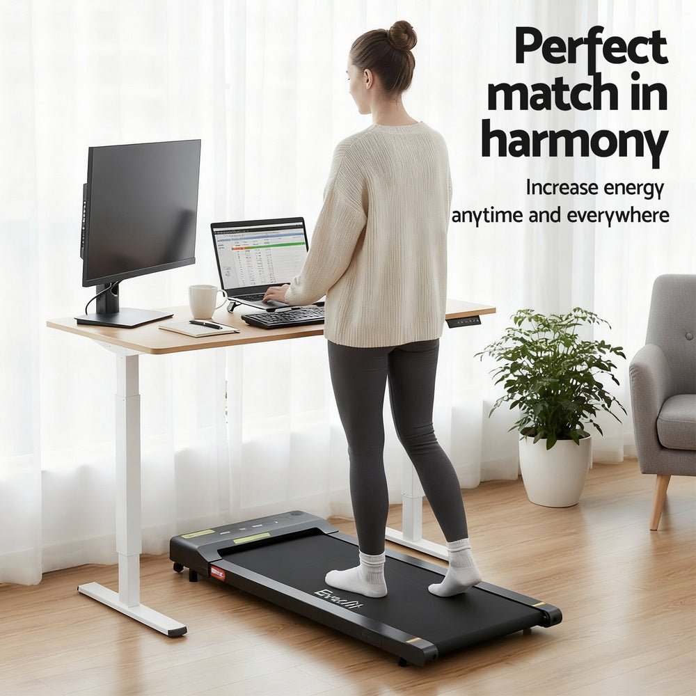 Artiss Electric Treadmill with 140cm Automatic Standing Desk Walking Pad 400mm - Factory Direct Shop