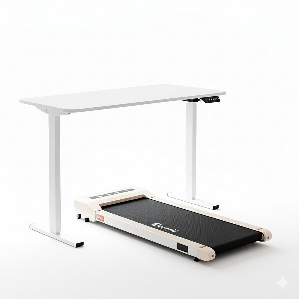 Artiss Electric Treadmill with 140cm Automatic Standing Desk Walking Pad 360mm - Factory Direct Shop