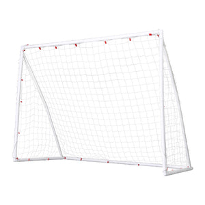 Everfit 8FT Soccer Football Goal Net UPVC Frame with PE Mesh Weatherproof Portable Goals for Backyard Training Competitive Play