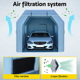 Giantz Inflatable Spray Booth 4X3M Car Paint Tent Filter System Blower