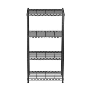 Artiss 4-Tier Shelving Unit Adjustable Garage Storage Shelves Kitchen Rack Steel