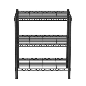 Artiss 3-Tier Shelving Unit Adjustable Garage Storage Shelves Kitchen Rack Steel