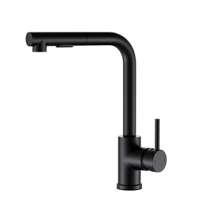 Cefito Kitchen Mixer Tap Pull Out Rectangle 2 Mode Sink Basin Faucet Swivel WELS Black