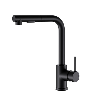 Cefito Kitchen Mixer Tap Pull Out Rectangle 2 Mode Sink Basin Faucet Swivel WELS Black