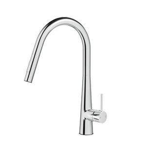 Cefito Kitchen Mixer Tap Pull Out Round 2 Mode Sink Basin Faucet Swivel WELS Chrome