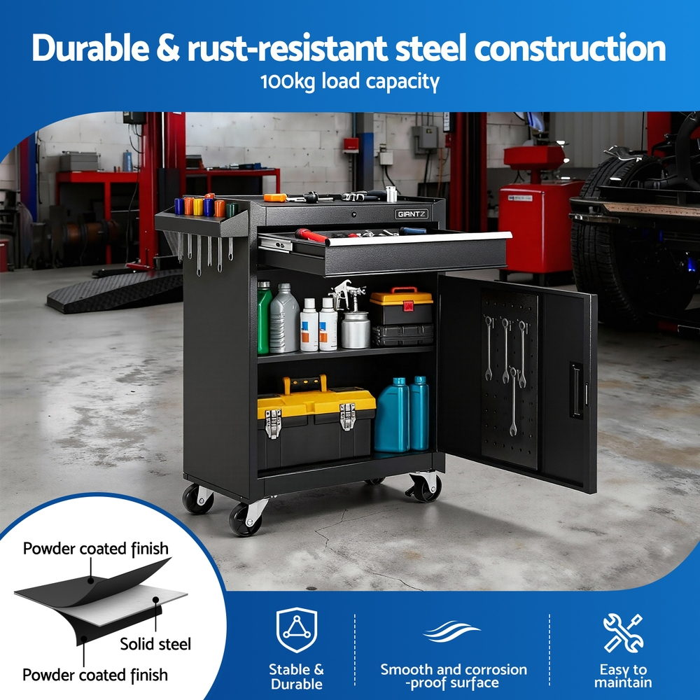 Giantz Tool Chest Trolley Cabinet Rolling Toolbox