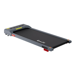 Everfit Treadmill Electric Walking Pad Incline Under Desk Home Gym 380mm Grey