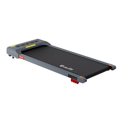 Everfit Treadmill Electric Walking Pad Incline Under Desk Home Gym 380mm Grey