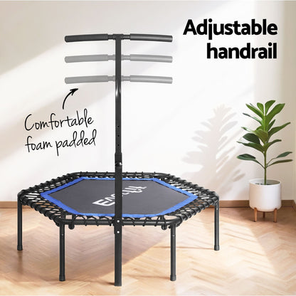 Rebounder Mini Trampoline 48inch-Blue Black