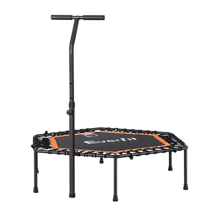 Rebounder Mini Trampoline 51inch-Orange Black
